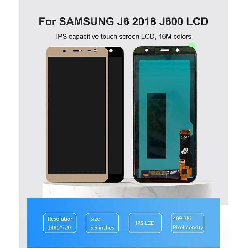 TFT J6 Display For Samsung Galaxy J6 2018 J600 LCD Touch Screen Replacement Repair