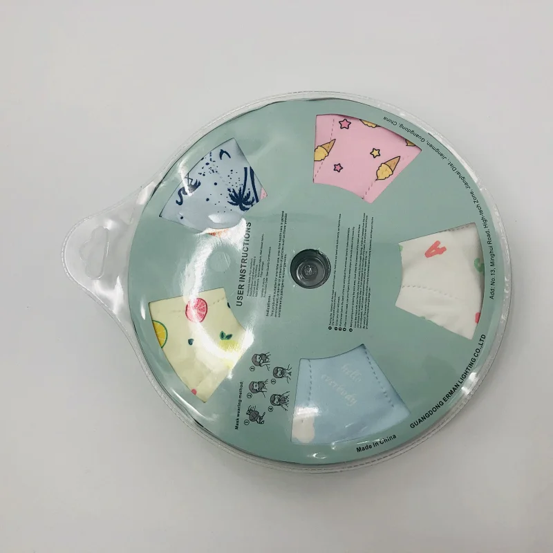 Fashion color children kids face mask