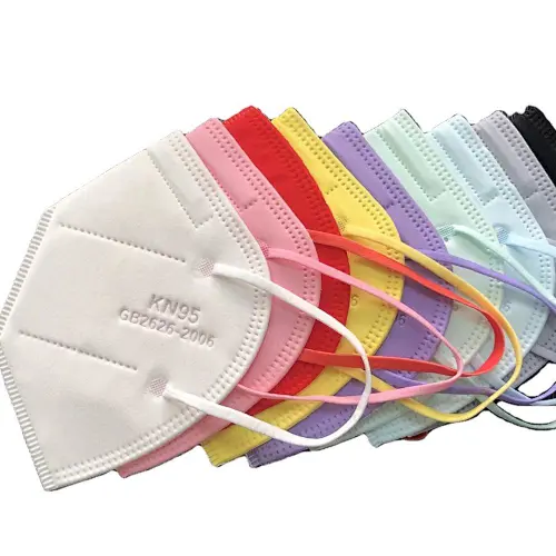 Colorful none-woven black protective face covering  Kn95 mask