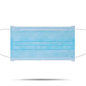 3 ply Daily mask non woven meltblown fabric disposable mask ear loop style