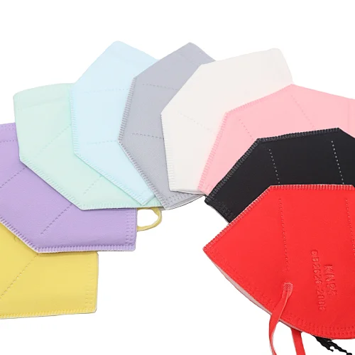 Protection earloop custom   particulate respirator face covering colorful  Kn95 mask