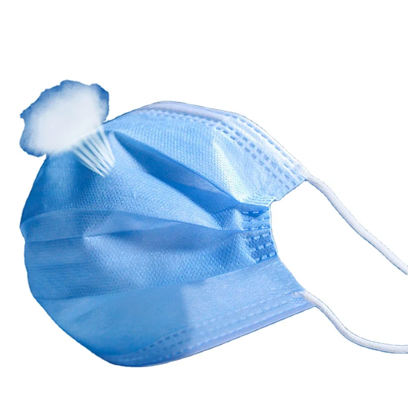 Wholesale 3 Ply Respirator  Custom Earloop Face Disposable Mask