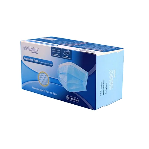 Wholesale 3 Ply Respirator  Custom Earloop Face Disposable Mask