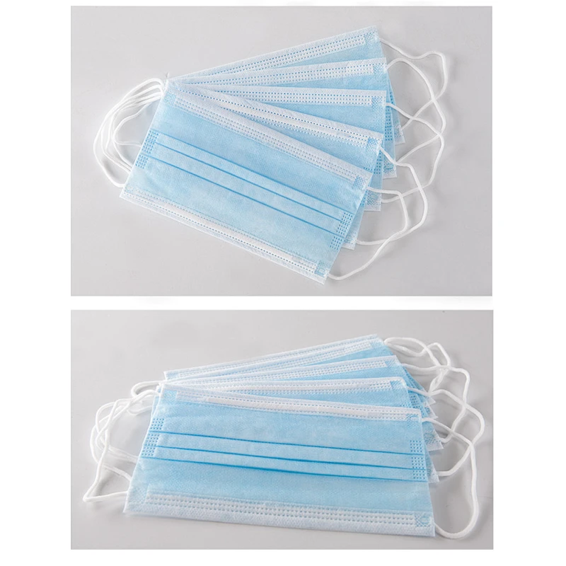 Wholesale 3 Ply Respirator  Custom Earloop Face Disposable Mask