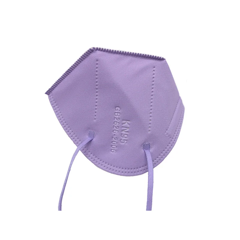 Colorful earloop custom respirator face covering mouth  Kn95 mask masking machine