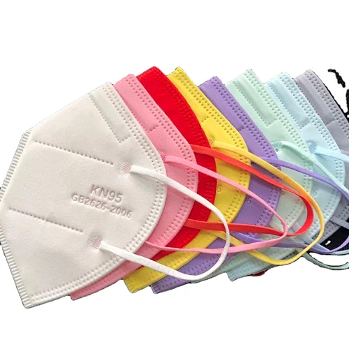 Dust fashion particulate respirator gas  custom face colorful Kn95 mask