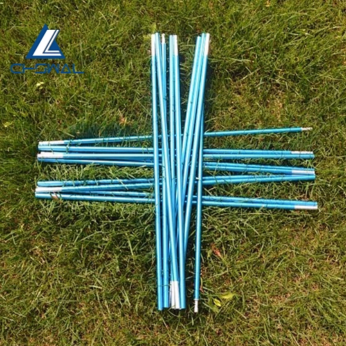 Double aviation aluminum alloy tent pole 7001/ tent bracket
