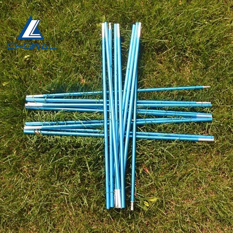 Double aviation aluminum alloy tent pole 7001/ tent bracket