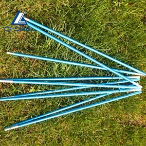 Double aviation aluminum alloy tent pole 7001/ tent bracket