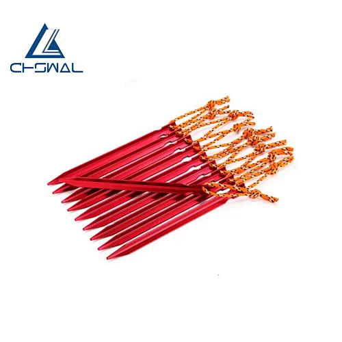 Outdoor Aluminum Alloy Tent Stakes Durable Beach Sand