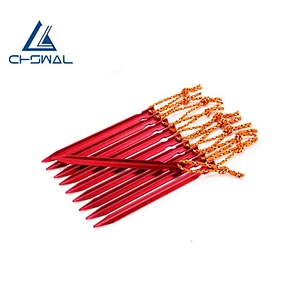 Outdoor Aluminum Alloy Tent Stakes Durable Beach Sand
