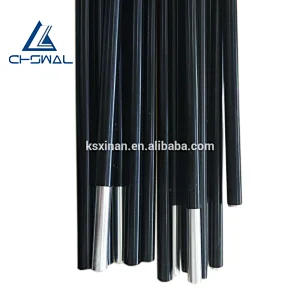 Four side tent poles accessories aluminum tent pole