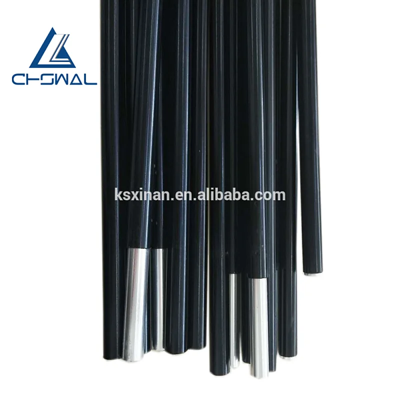 Four side tent poles accessories aluminum tent pole