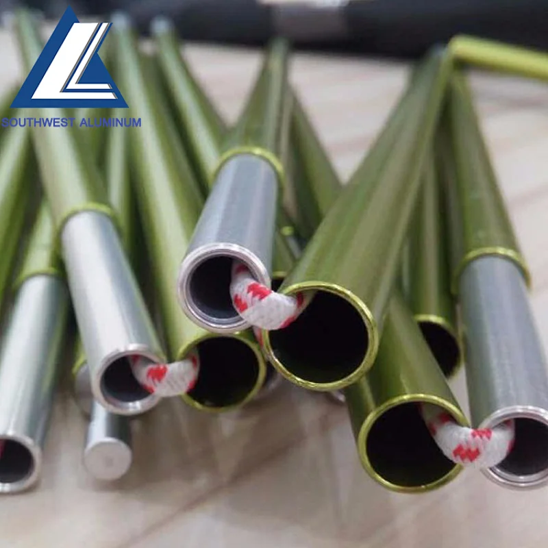 Tent pole for outdoor camping with 7001 aviation material