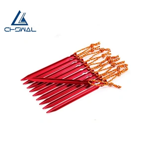 Customized Aluminum Tent Nail Alloy Tent Peg