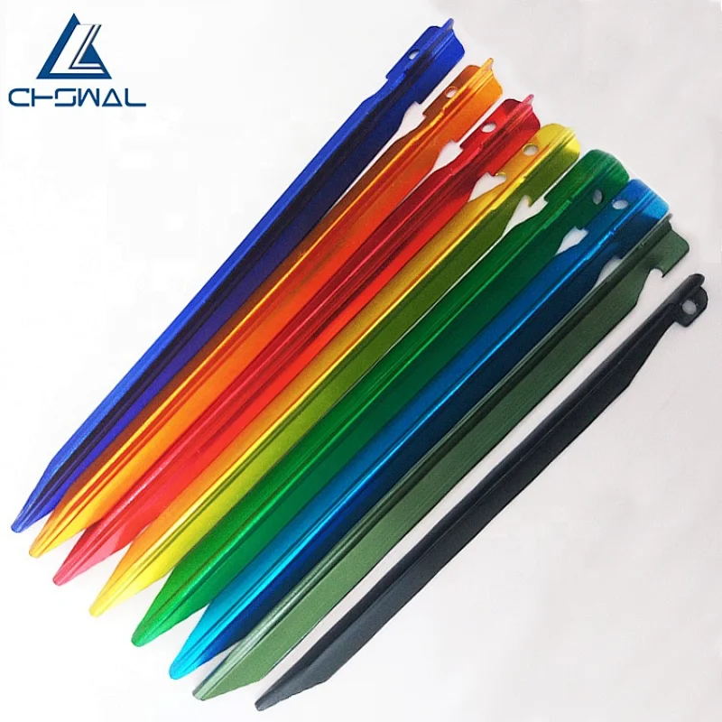 Custom tent stakes aluminum tent peg 7001