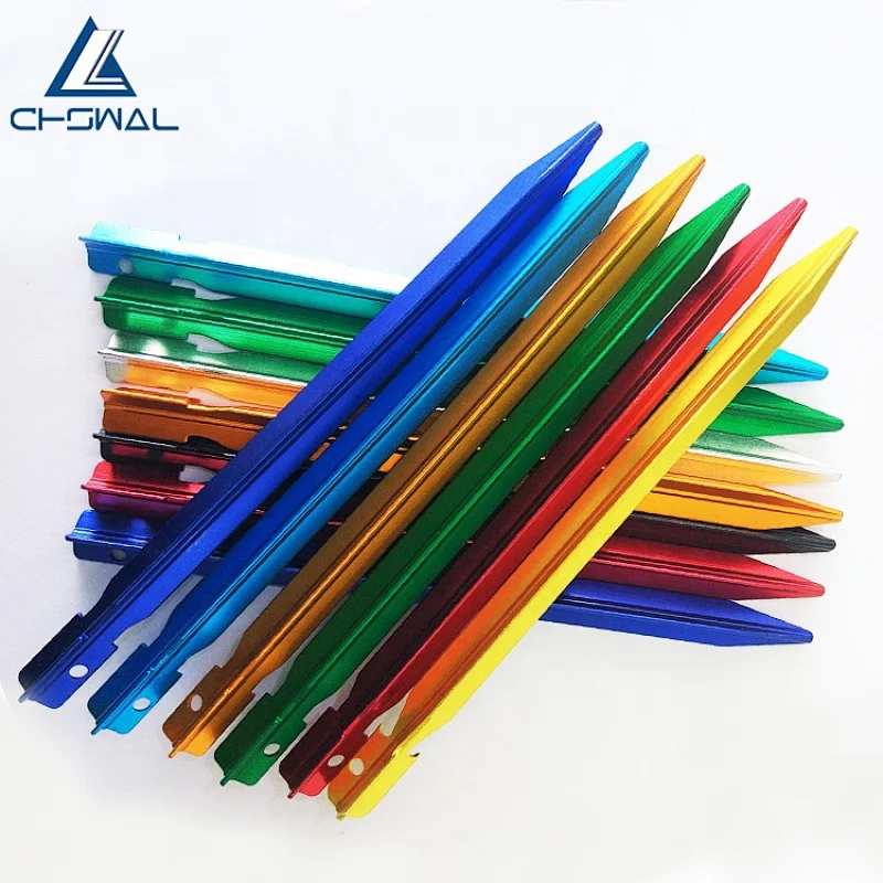 Custom tent stakes aluminum tent peg 7001