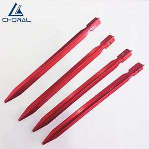 Custom tent stakes aluminum tent peg