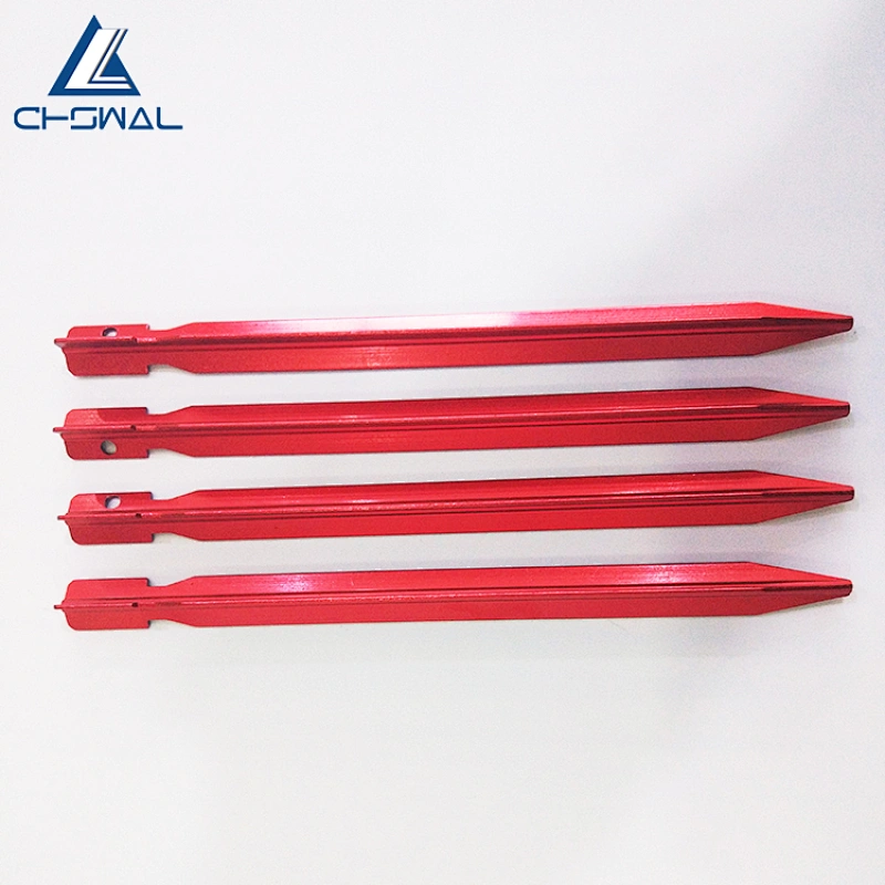 Custom tent stakes aluminum tent peg
