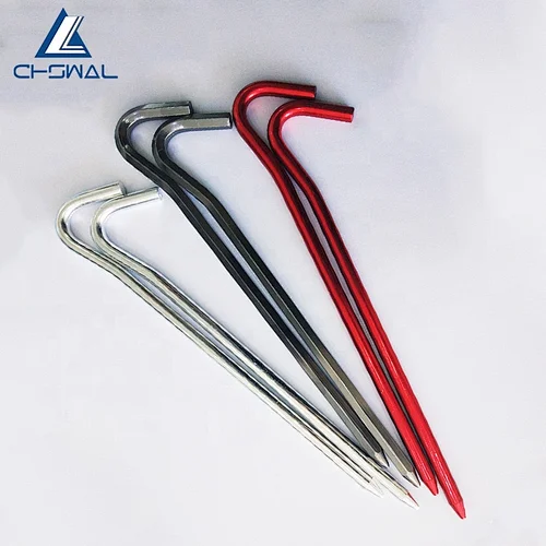 Aluminum Tent Stakes Tent Peg for Outdoor Camping Hiking