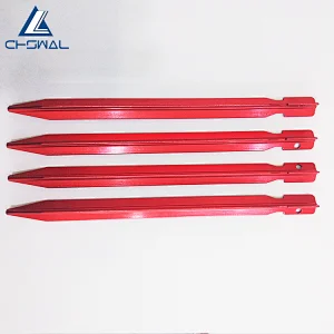 Custom tent stakes aluminum tent peg