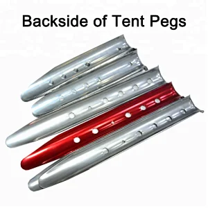 Outdoor Aluminum Alloy Tent Stakes Durable Beach Sand Tent Peg