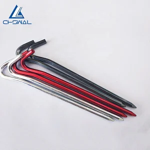 Aluminum Tent Stakes Tent Peg for Outdoor Camping Hiking