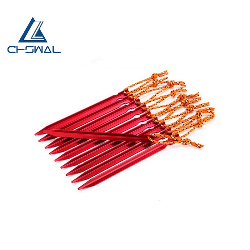 Customized Aluminum Tent Nail Alloy Tent Peg