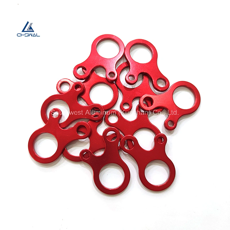Carabiner outdoor 3 holes fast knotting tool tent adjustment buckle snail wind rope buckle
