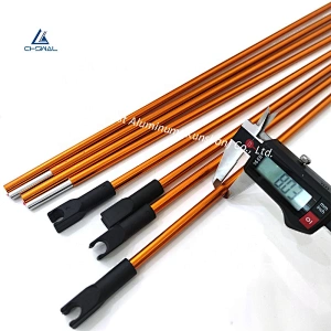 8mm 9mm 10mm 11mm Aluminum outdoor camping tent replacement poles