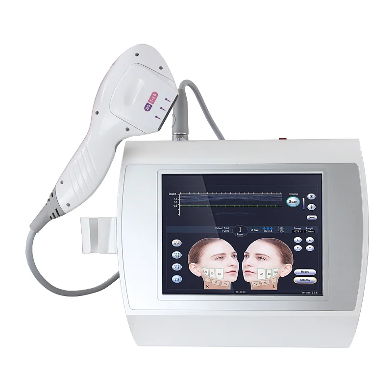 mini hi fu ultrasound face lifting/wrinkle removal beauty machine