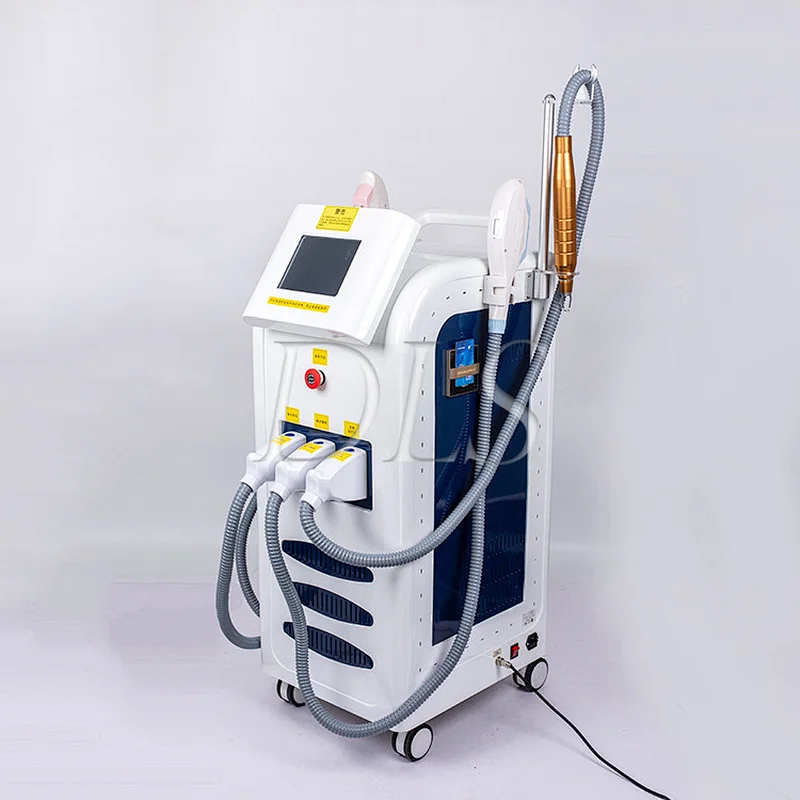 2019 Newest nd Yag OPT SHR IPL tattoo removal Permanent Hair Removal Laser skin treatment machine