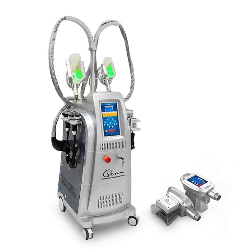 Obvious effect Multi-polar RF body slimming cryolipolysis machine with cryolipo pads