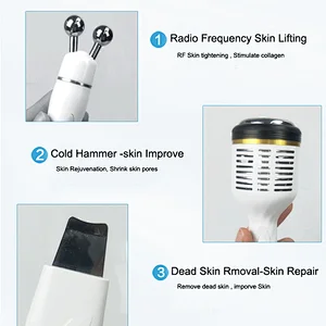 6 in 1 hydrogen oxygen small bubbles for facial cleaning and wrinkle remover machine