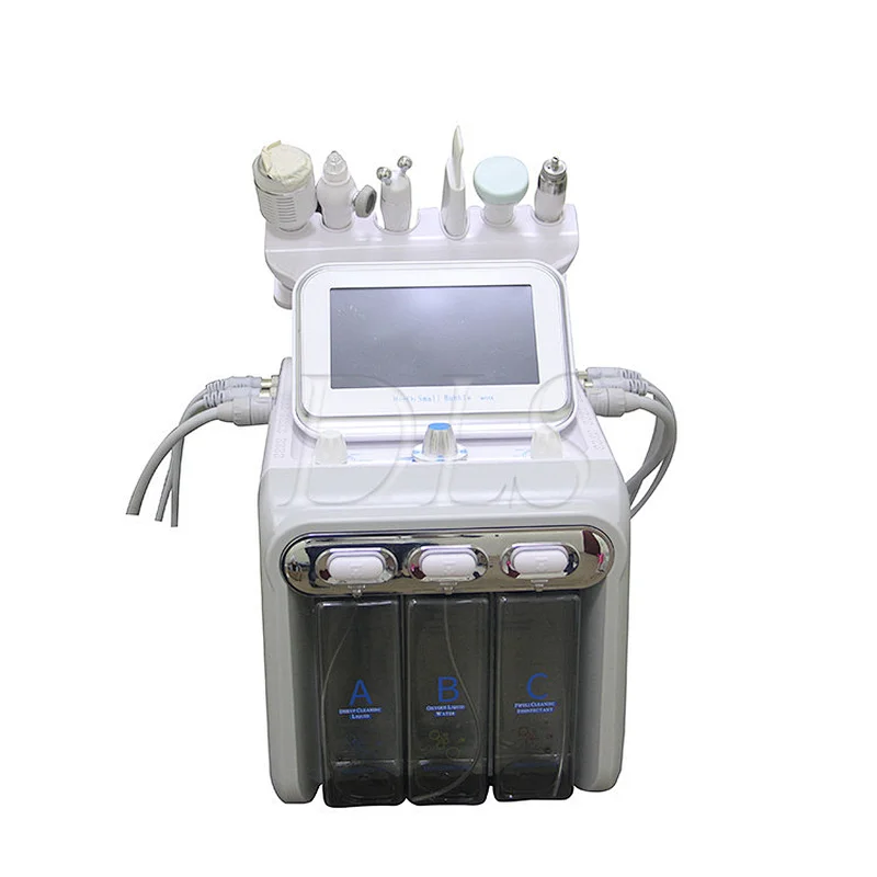 6 in 1 oxygen water Dermabrasion RF Bio-lifting Spa Facial Machine/Hydro-dermabrasion Machine