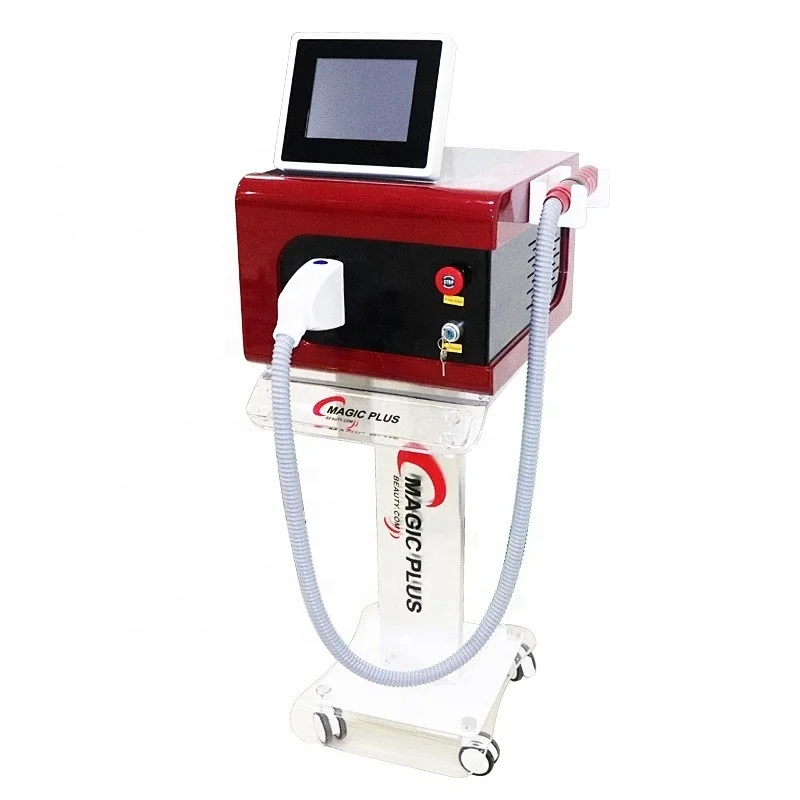 Salon use CE approved eyebrow tattoo removal 1064 nm 532nm nd yag laser machine