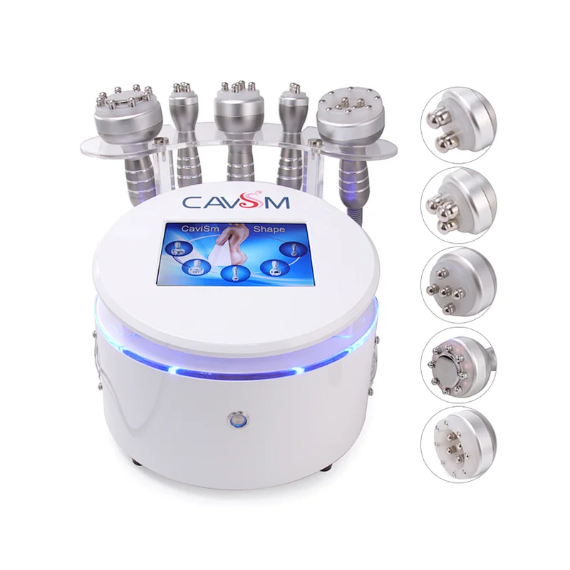 5 in1RF multipolar RF vacuum ultrasound cavitation machine