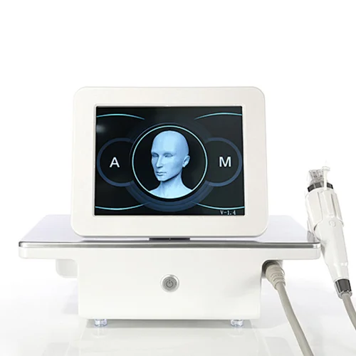 Vertical type Gold RF microneedle fractional therapy system beauty machine with CE,ROHS certifications