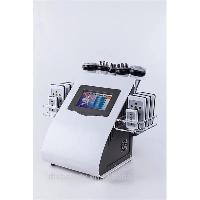 Best Combination! Cavitation+RF+Vacuum/ RF Cavitation Vacuum Lipolaser Slimming Machine