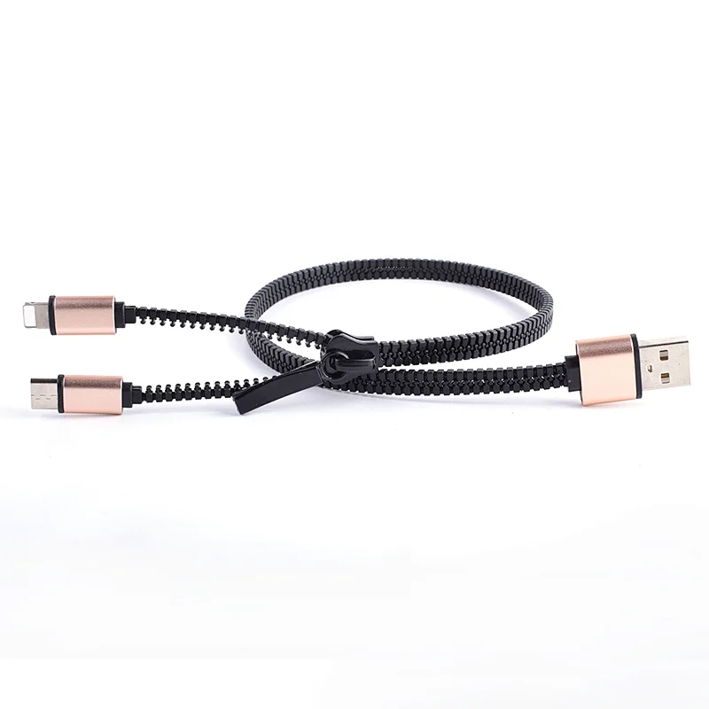 2 in 1 Zipper USB Charging Calbe