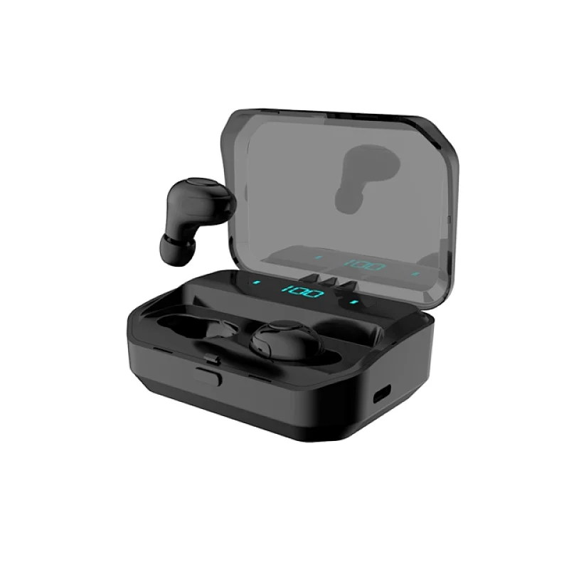 Digital display tws headphone T25