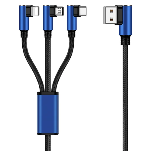 Cavo di ricarica USB C04 3 in 1