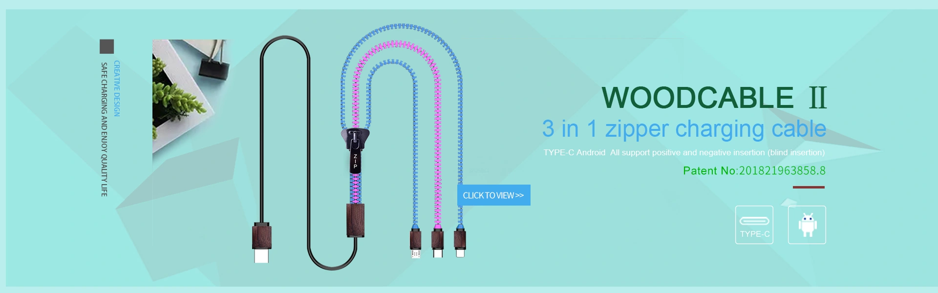 3 in 1 usb charging cable