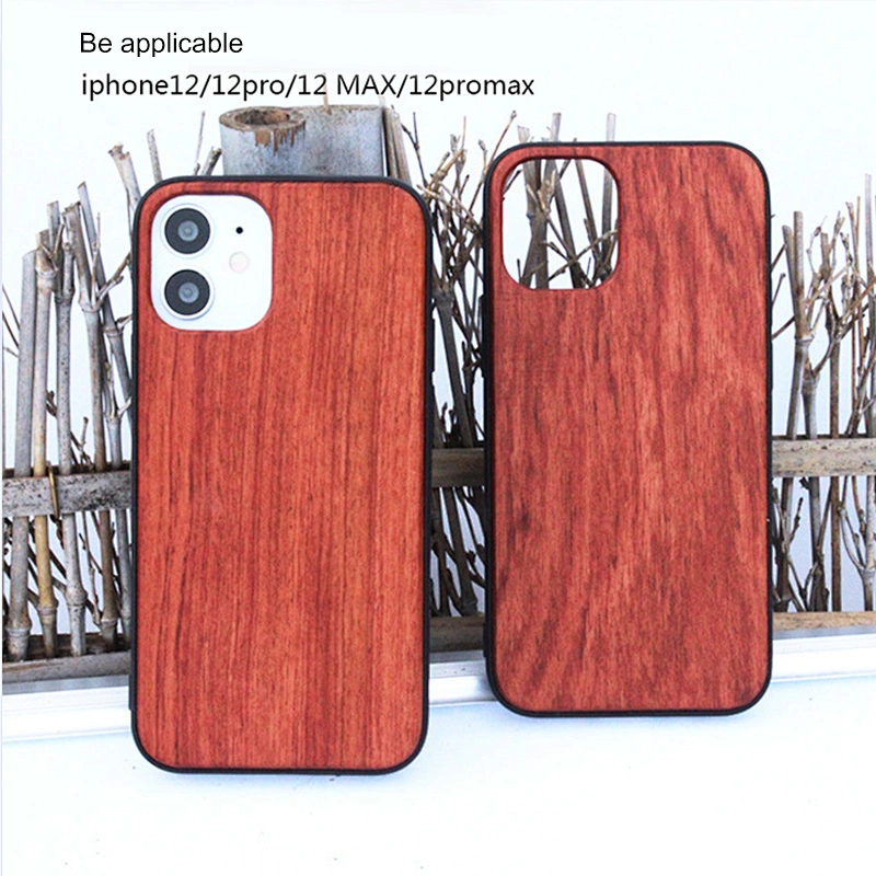 Gut aussehende hölzerne iPhone x Hülle aus Holz, geeignet für Apple xsmax / XR Schutzhülle TPU leichte Bambusholzschale