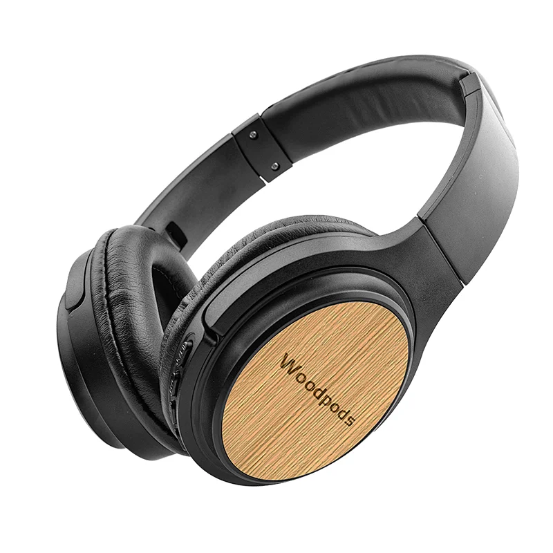 Woodpods IX wooden bluetooth headphone