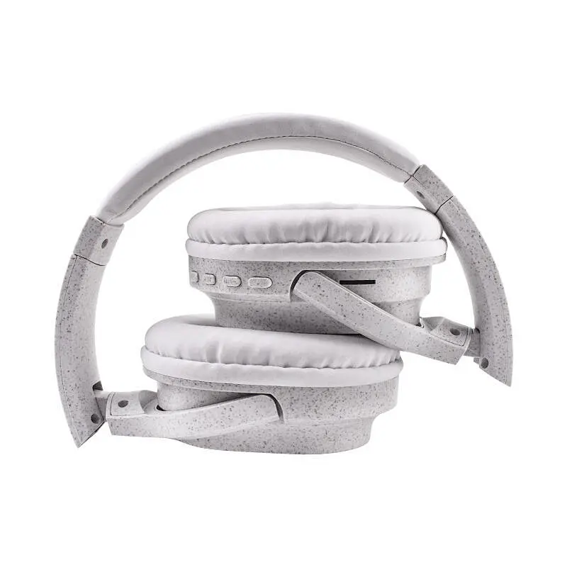 H1 Plástico de paja de trigo para auriculares Bluetooth