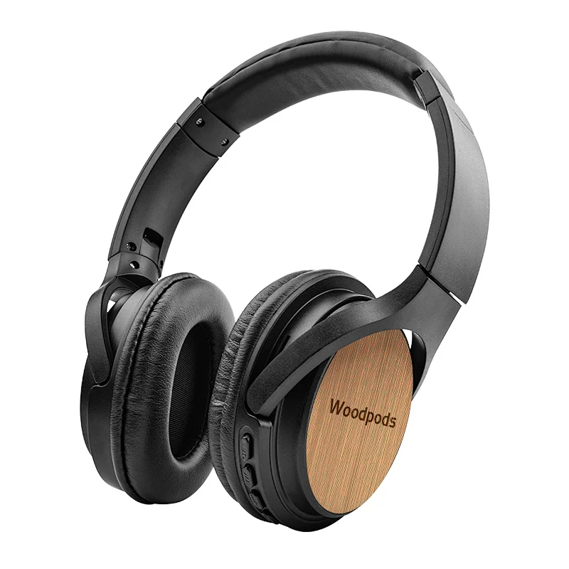 Woodpods IX Bluetooth-Kopfhörer aus Holz