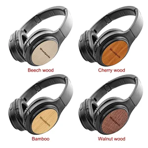 Woodpods IX wooden bluetooth headphone