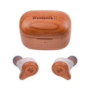 Woodpods II Mini tws buletooth wooden earbuds