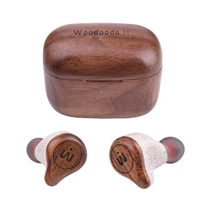 Woodpods II Mini tws buletooth wooden earbuds